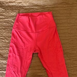 Lululemon Athletica Bright Pink Leggings